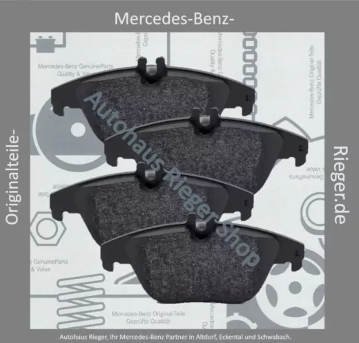 Bremsbeläge Satz Hinterachse Mercedes (CLS, E, S, SL)