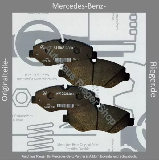 Bremsbeläge Satz Mercedes C-Klasse, Vito, Sprinter