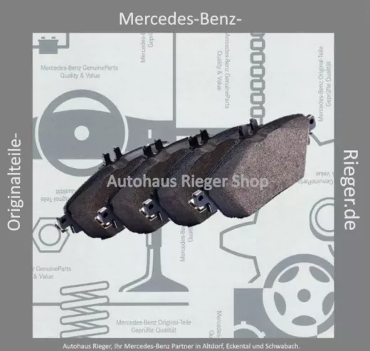 Bremsbeläge vorne für Mercedes A/B/CLA (W176/W246/W117)