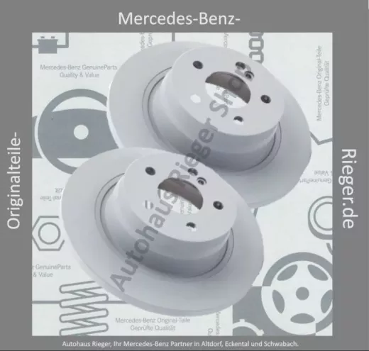 Mercedes E, C, CLK, SLK Bremsscheiben