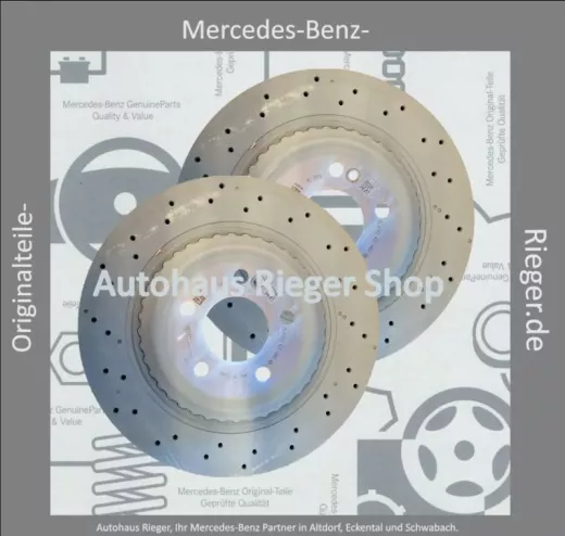 Bremsscheiben-Satz, S-Klasse W222/A217/C217, M276