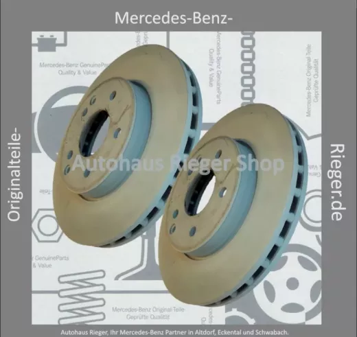 Bremsscheiben-Set für Mercedes C/E-Klasse