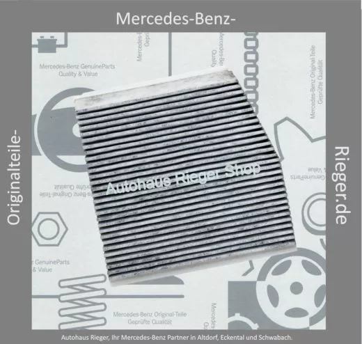 Innenraumfilter für Mercedes A, B, CLA, GLA