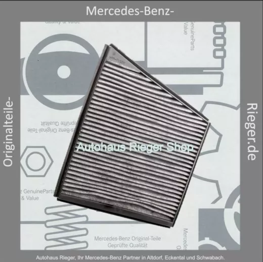 Mercedes-Benz Innenraumfilter für Modelle S/W211, CLS W219