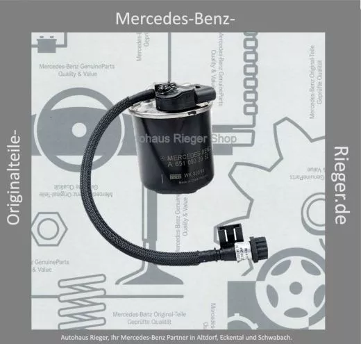 Mercedes Kraftstofffilter Dieselfilter für C/S/W204 u.a.