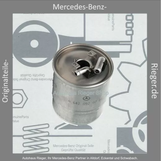 Kraftstofffilter für Mercedes (W164-W906, 642/646)