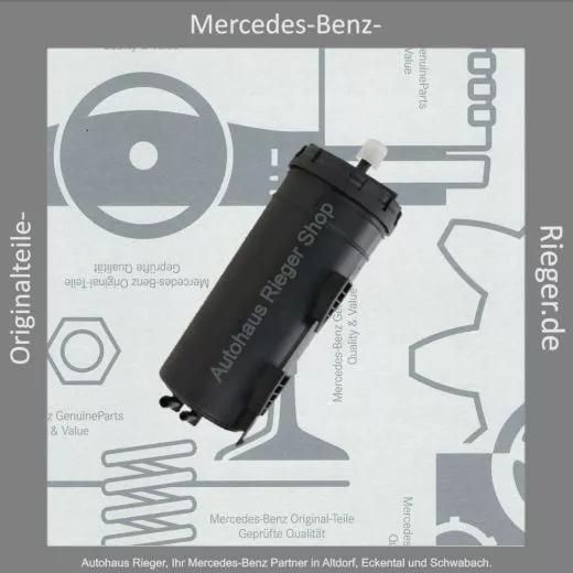 Original Mercedes Aktivkohlefilter für C-Klasse Modelle