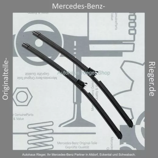 Mercedes S-Klasse W222, beheizte Wischerblätter (Magic Vision, Code 874)