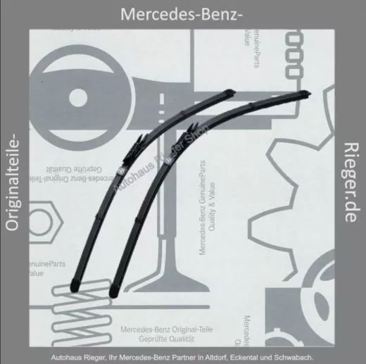 Mercedes A/B-Klasse (W169/W245) Scheibenwischer-Set vorne