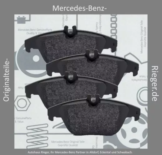 Mercedes Bremsbeläge hinten C/S/W204, A/C207