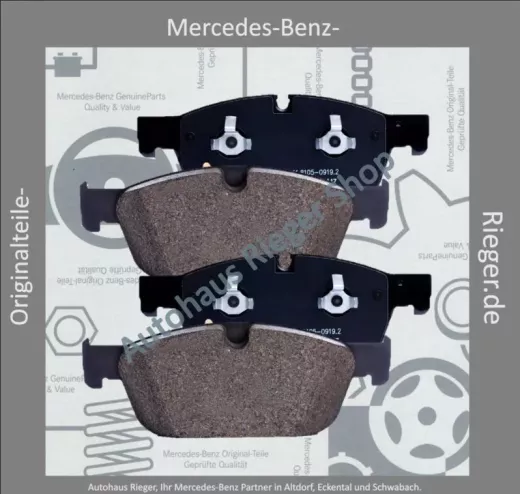 Mercedes Bremsbeläge vorn C, CLK, E, SLK R170