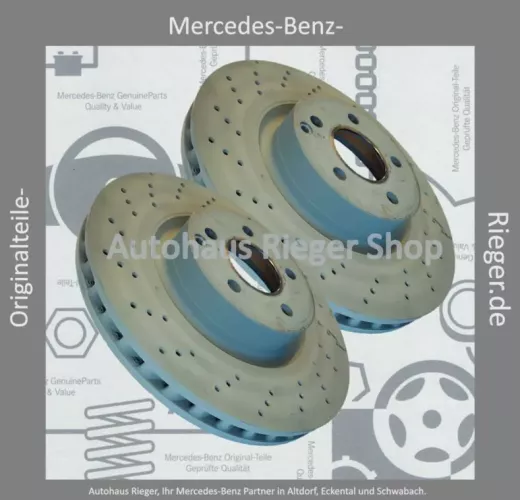 Mercedes Bremsscheiben SLK R172 SLC R172