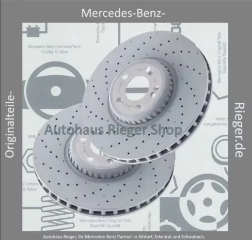 Mercedes C-Klasse W205 Bremsscheiben vorne - Originalteile