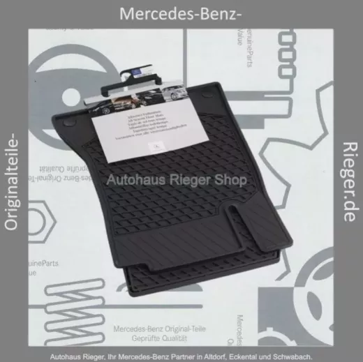 Mercedes Fußmatten Allwetter für C-Klasse W205