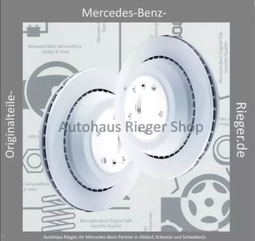 Mercedes GLE Bremsscheiben hinten W166