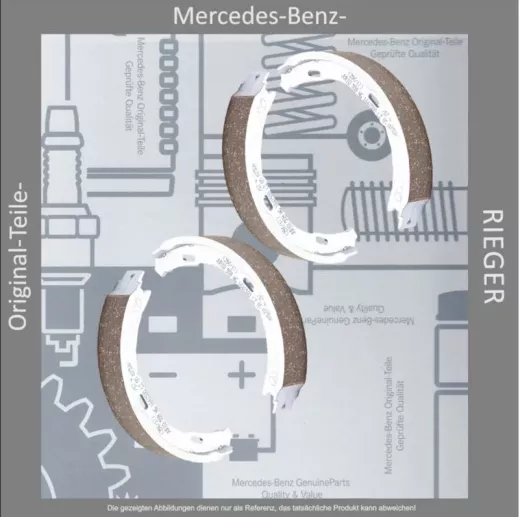 Mercedes Teilesatz, Bremsbacke HA, C-Klasse 203, SLK 171, CLK 209