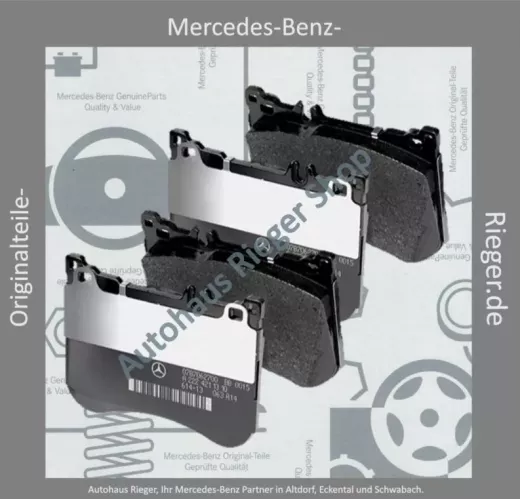 Mercedes W166/X166/C292 Bremsbeläge Satz, VA