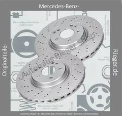 Mercedes-Benz Bremsscheiben-Satz, Vorderachse für C-Klasse W/S 203, CLK-Klasse W209, SLK-Klasse R171,