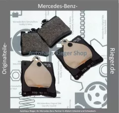 Bremsbeläge hinten für Mercedes C/CLK W203/C208/C209