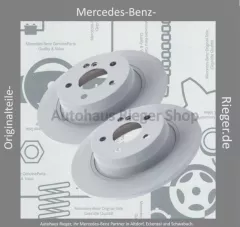 Bremsscheiben hinten für Mercedes C, CLK, SLK (W203, W209, R171)