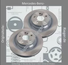 Bremsscheiben-Satz Hinterachse: Mercedes S/SL-Klasse (W21/W230)