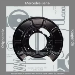 Mercedes-Benz Ankerblech  links Vito/Viano BM 639