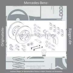 Bremsenpaket Vorderachse für Mercedes Sprinter (906)