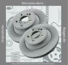 Mercedes-Benz Bremsscheiben-Satz, Hinterachse für C-Klasse W/S204, E-Klasse A/C207,