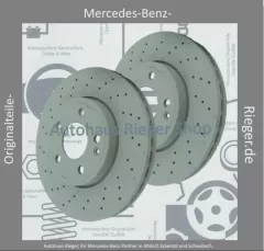 Mercedes-Benz Bremsscheiben Satz, VA, A/B/CLA/GLA-Klasse,