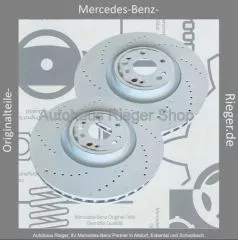 Mercedes-Benz Bremsscheiben-Satz - VA - GLE-Klasse W167