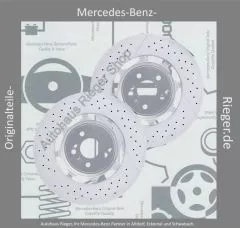 Mercedes S-Klasse W222/W217 Bremsscheiben VA