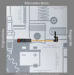 Mercedes-Benz Verschleißsensor Warnkontakt