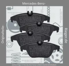 Mercedes Bremsbeläge hinten C/S/W204, A/C207