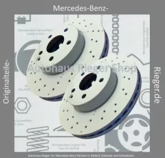 Mercedes C-Klasse W204 Bremsscheiben vorne