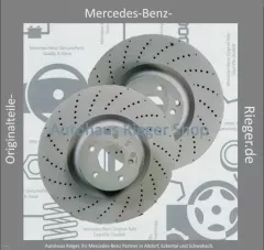 Mercedes C63 AMG Bremsscheiben vorne W204