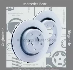 Mercedes Original Bremsscheiben vorne für A, B, CLA (W177, W247, W118)