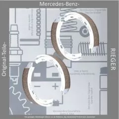 Original Mercedes-Benz Teile Bremsbacken