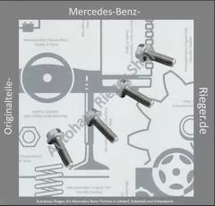 Original Mercedes-Benz Sechskantschraubensatz für Bremssattel hinten