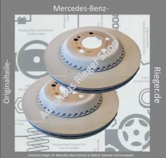 Originalersatzteil: Bremsscheiben hinten für Mercedes S-Klasse